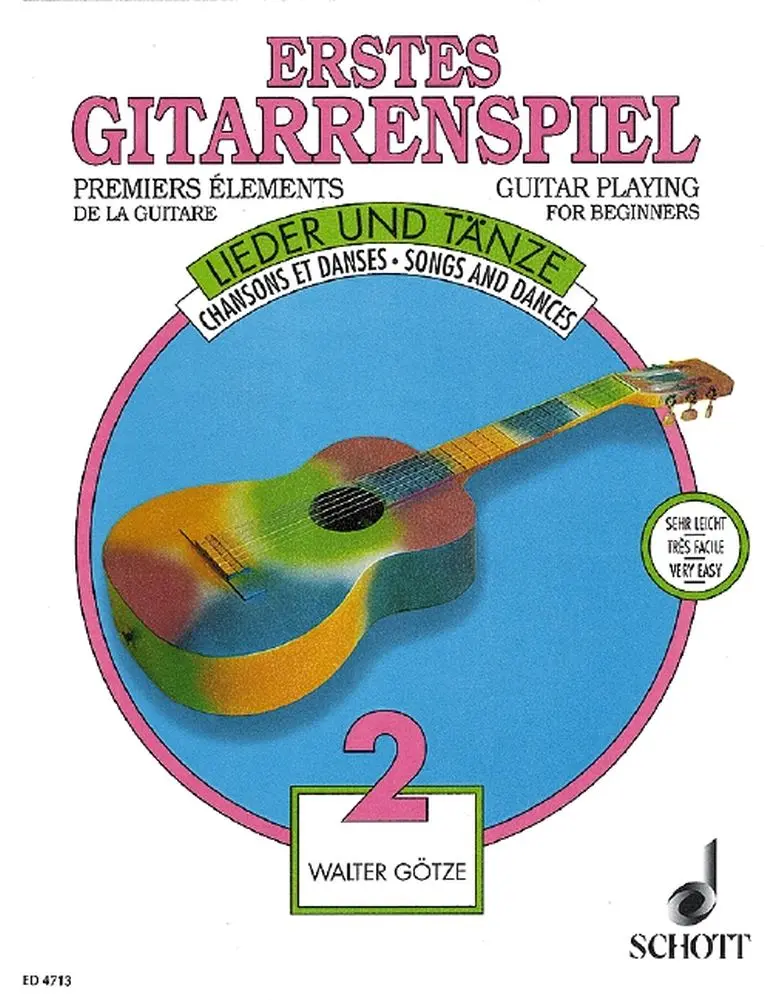 Cover: 9790001054584 | Erstes Gitarrenspiel 2 | Buch | Schott Music | EAN 9790001054584