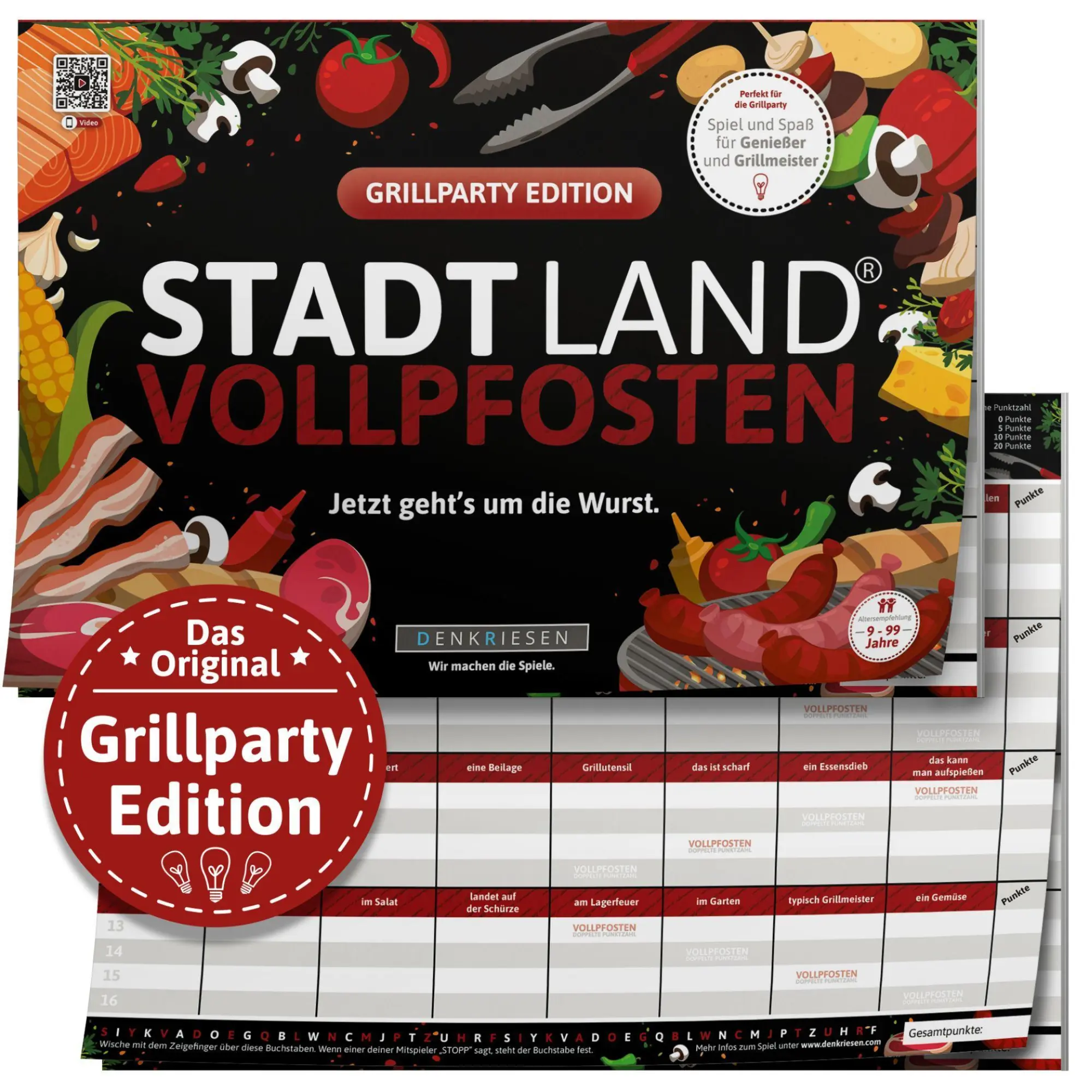 Cover: 4260528094684 | DENKRIESEN - STADT LAND VOLLPFOSTEN® - GRILLPARTY EDITION - "Jetzt...
