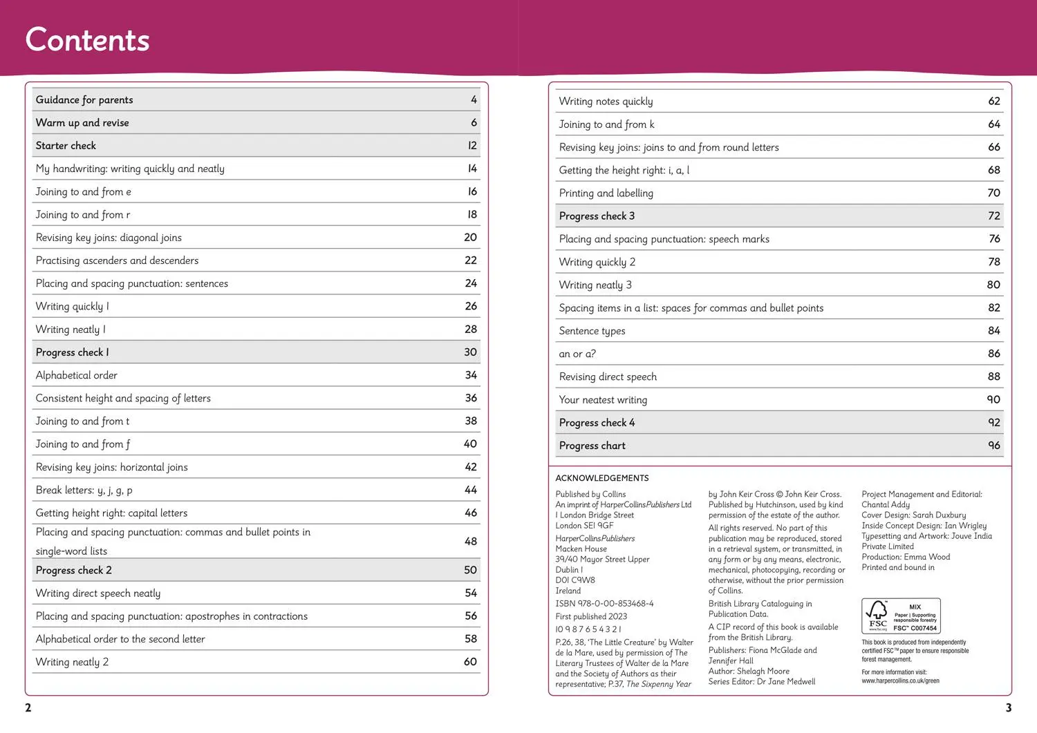 Bild: 9780008534684 | Year 5 Handwriting Targeted Practice Workbook | Ideal for Use at Home Bild: 9780008534684 | Year 5 Handwriting Targeted Practice Workbook | Ideal for Use at Home