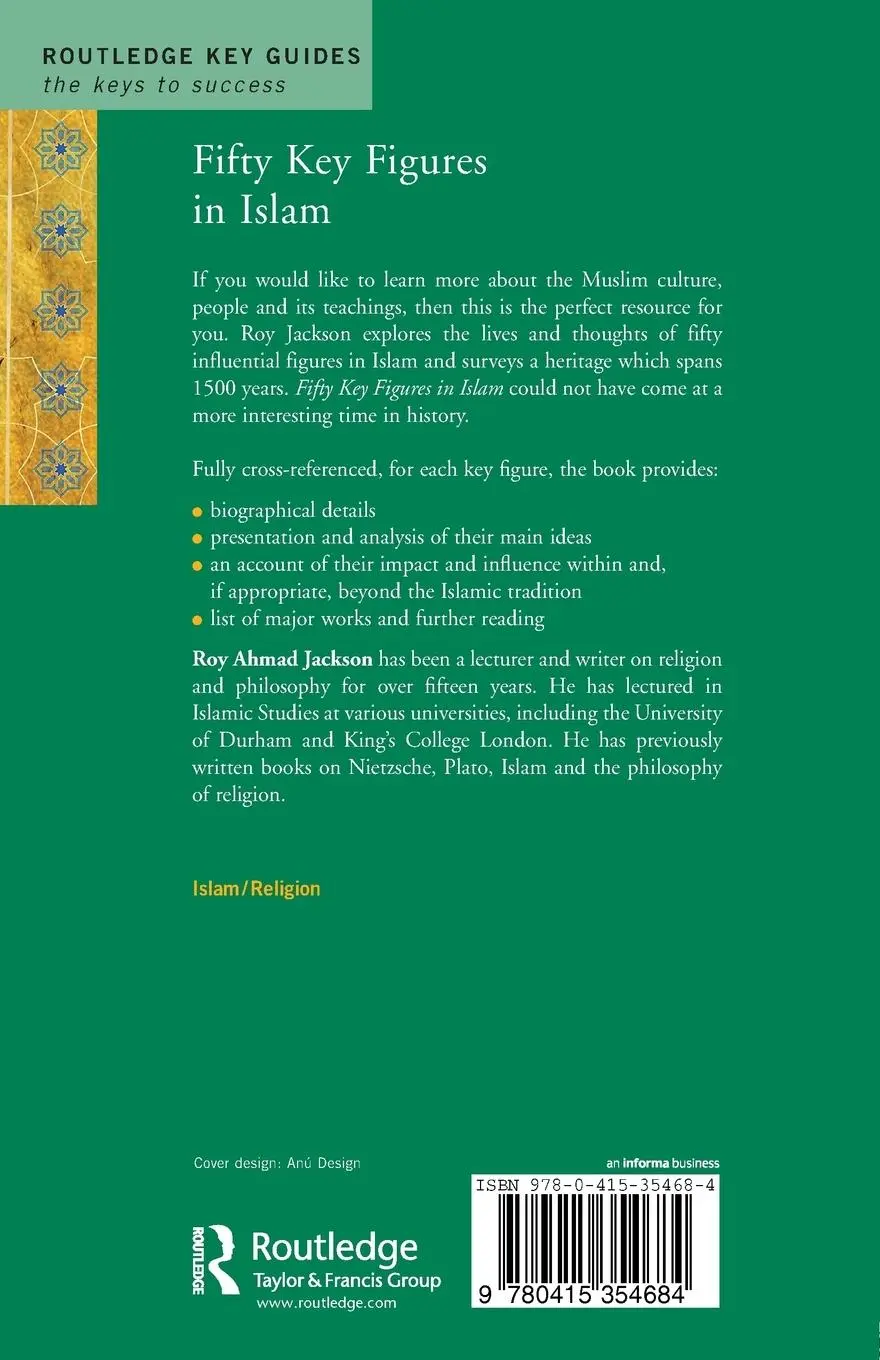 Rückseite: 9780415354684 | Fifty Key Figures in Islam | Roy Jackson | Taschenbuch | Englisch