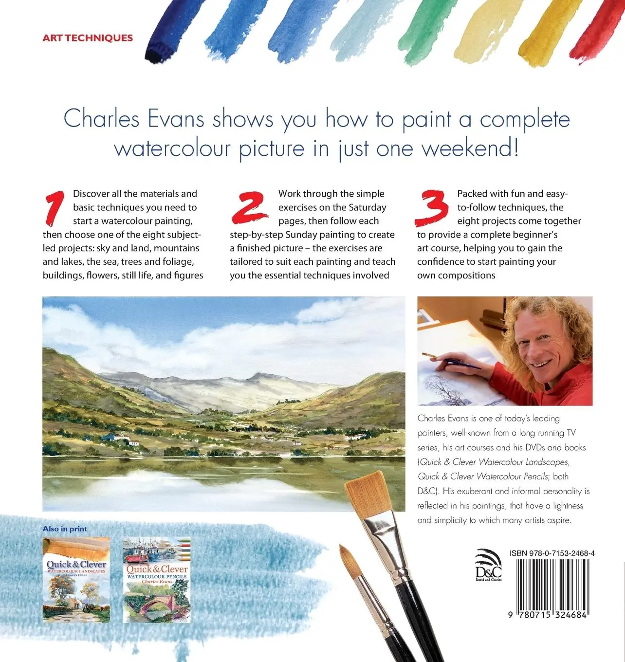 Rückseite: 9780715324684 | Charles Evans' Watercolours in a Weekend | Charles Evans | Taschenbuch