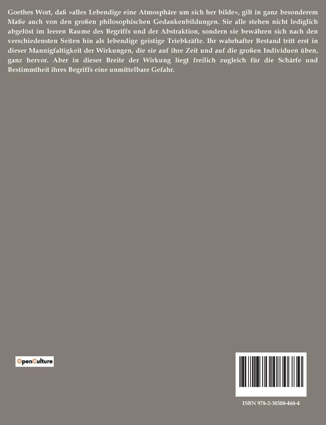 Rückseite: 9782385084684 | Heinrich von Kleist und die Kantische Philosophie | Ernst Cassirer