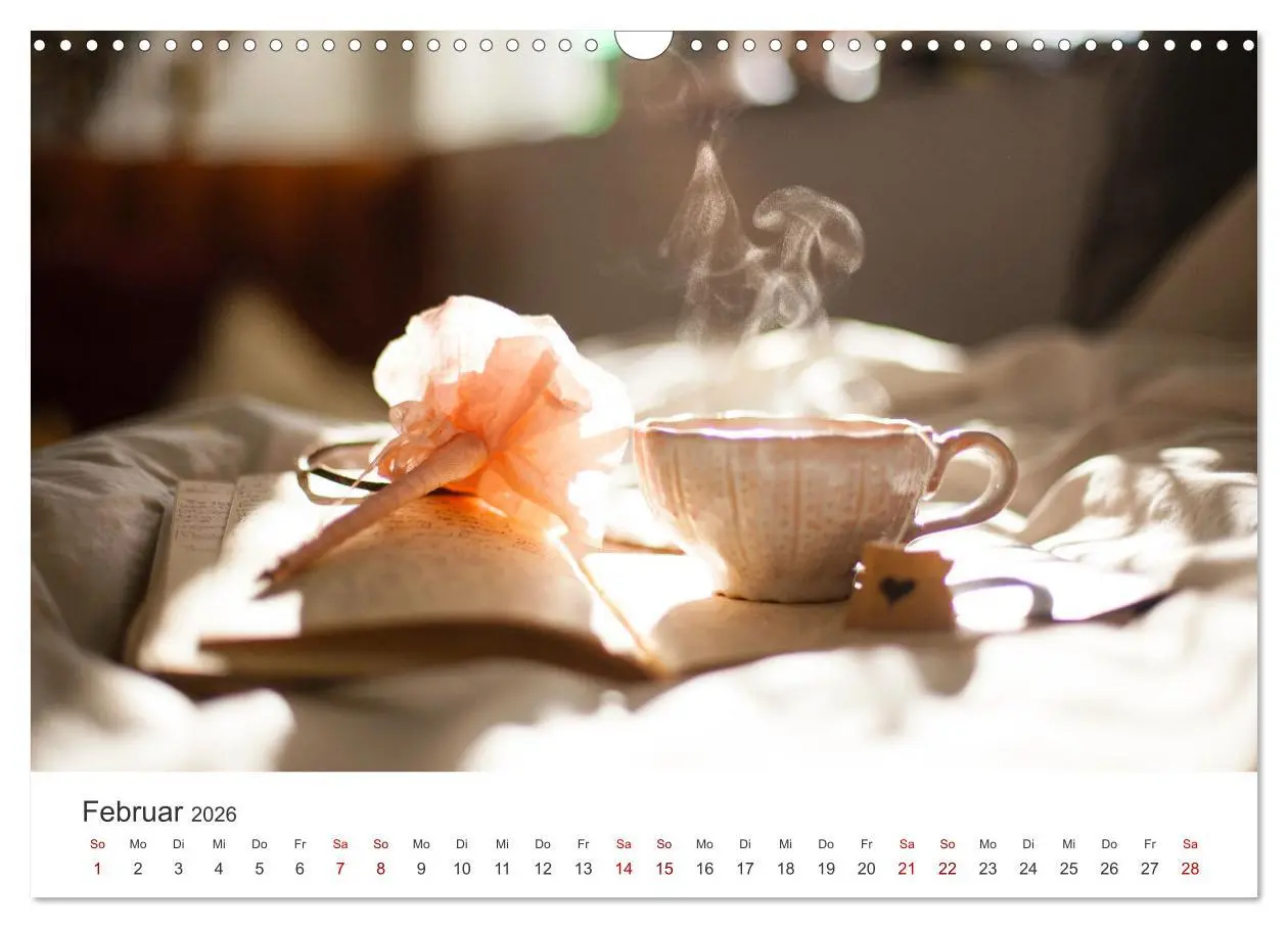 Bild: 9783457564684 | It's Tea Time (Wandkalender 2026 DIN A3 quer), CALVENDO Monatskalender