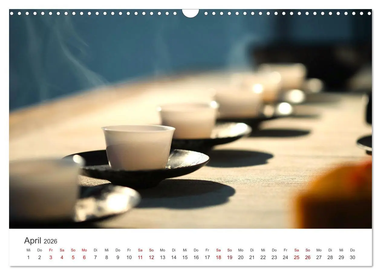 Bild: 9783457564684 | It's Tea Time (Wandkalender 2026 DIN A3 quer), CALVENDO Monatskalender