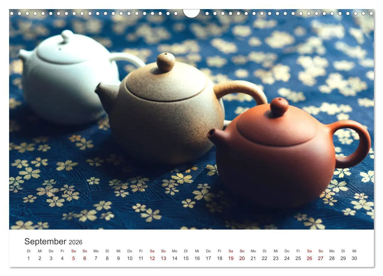 Bild: 9783457564684 | It's Tea Time (Wandkalender 2026 DIN A3 quer), CALVENDO Monatskalender