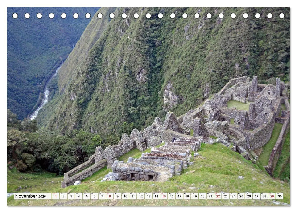 Bild: 9783457704684 | Inkabauten in PERU, Bauwerke eines großen Reiches (Tischkalender...