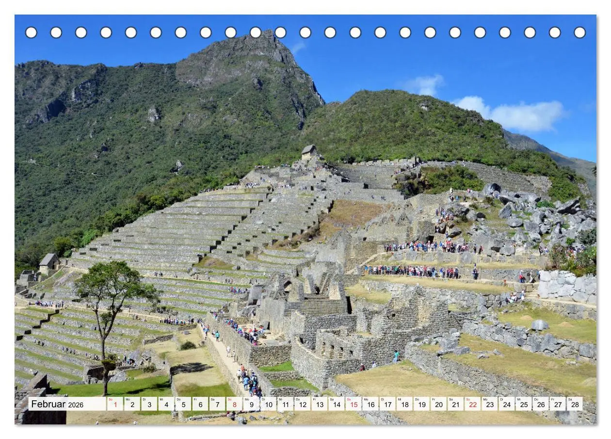 Bild: 9783457704684 | Inkabauten in PERU, Bauwerke eines großen Reiches (Tischkalender...