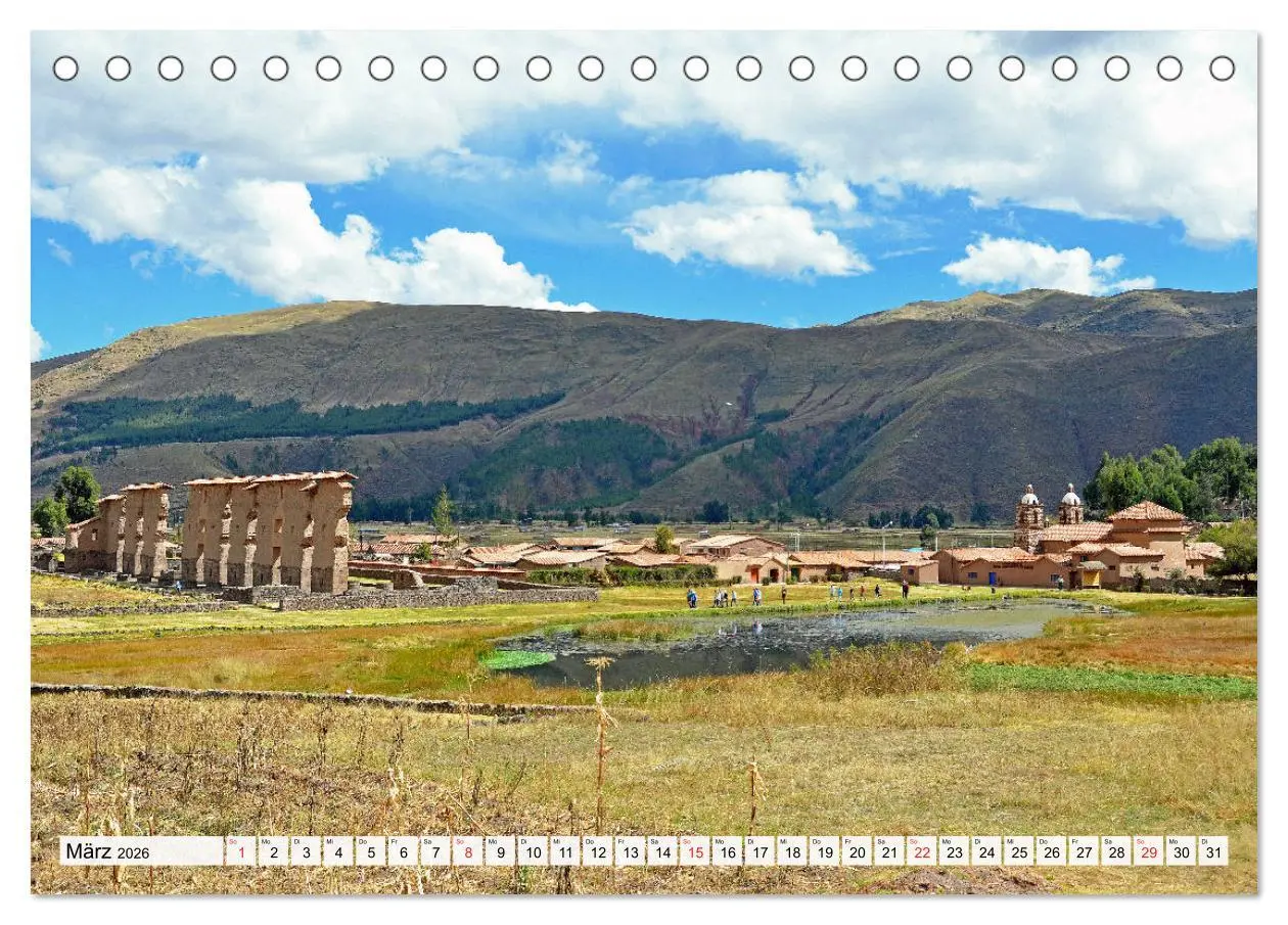 Bild: 9783457704684 | Inkabauten in PERU, Bauwerke eines großen Reiches (Tischkalender...