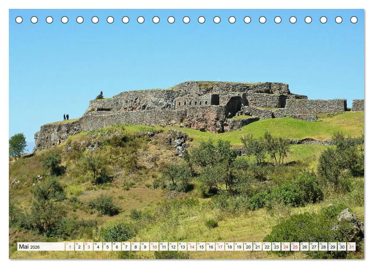 Bild: 9783457704684 | Inkabauten in PERU, Bauwerke eines großen Reiches (Tischkalender...