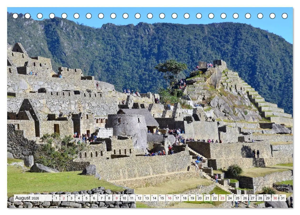 Bild: 9783457704684 | Inkabauten in PERU, Bauwerke eines großen Reiches (Tischkalender...