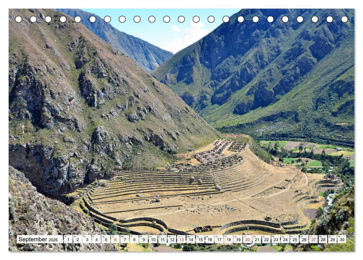 Bild: 9783457704684 | Inkabauten in PERU, Bauwerke eines großen Reiches (Tischkalender...