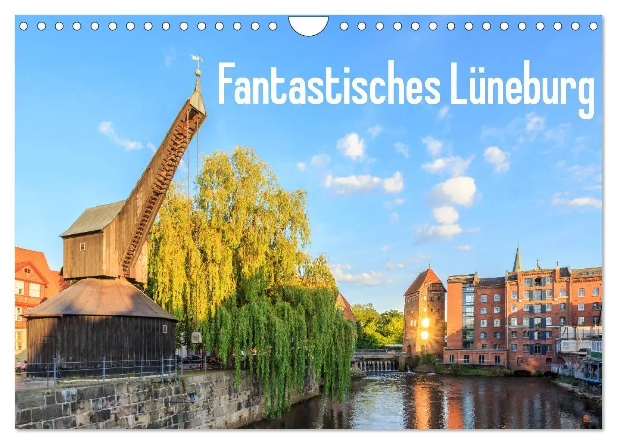 Cover: 9783457874684 | Fantastisches Lüneburg (Wandkalender 2026 DIN A4 quer), CALVENDO...