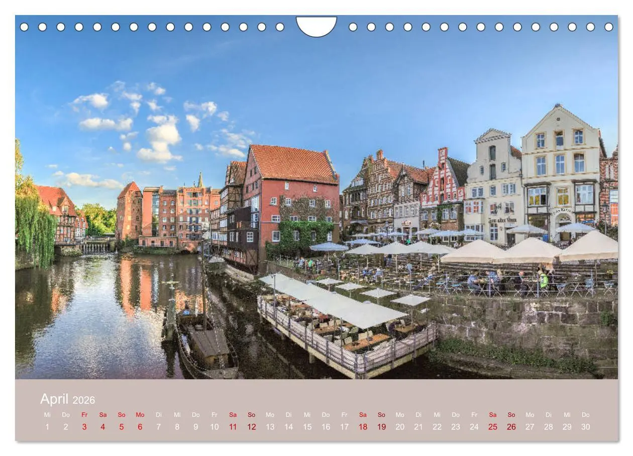 Bild: 9783457874684 | Fantastisches Lüneburg (Wandkalender 2026 DIN A4 quer), CALVENDO...