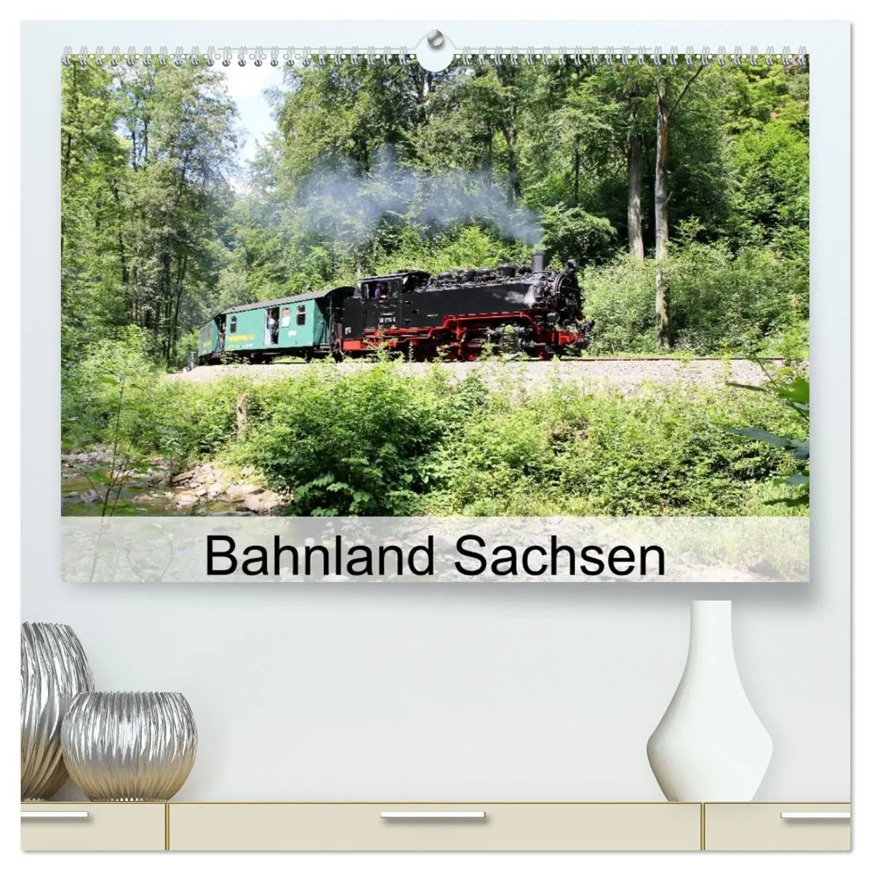 Cover: 9783457944684 | Bahnland Sachsen (hochwertiger Premium Wandkalender 2026 DIN A2...