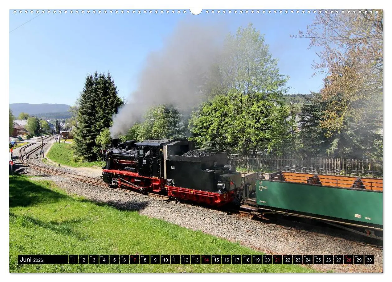 Bild: 9783457944684 | Bahnland Sachsen (hochwertiger Premium Wandkalender 2026 DIN A2...