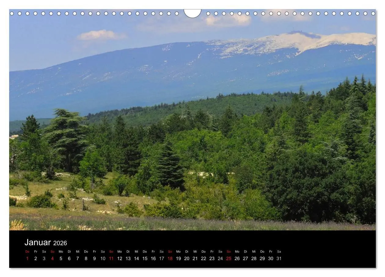 Bild: 9783516104684 | Faszination Mont Ventoux (Wandkalender 2026 DIN A3 quer), CALVENDO...