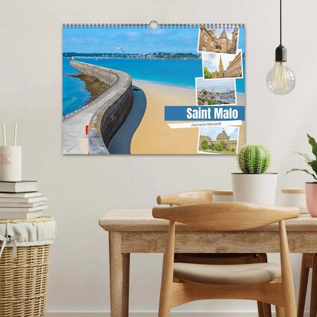 Bild: 9783516654684 | Saint Malo - charmante Hafenstadt (Wandkalender 2026 DIN A3 quer),...