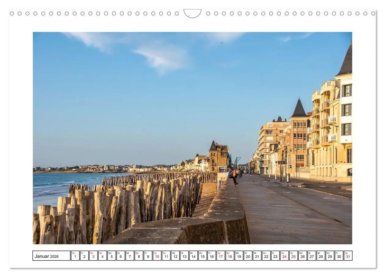 Bild: 9783516654684 | Saint Malo - charmante Hafenstadt (Wandkalender 2026 DIN A3 quer),...