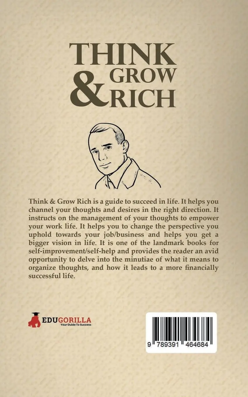 Rückseite: 9789391464684 | Think and Grow Rich | Napoleon Hill's rules to generate wealth | Hill