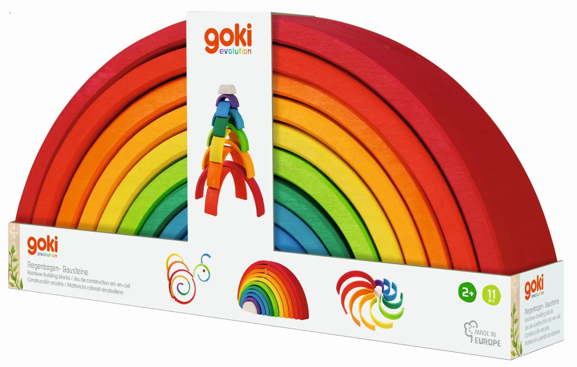 Cover: 4013594584784 | Bausteine Regenbogen | Deutsch | 2024 | Gollnest &amp; Kiesel GmbH &amp;