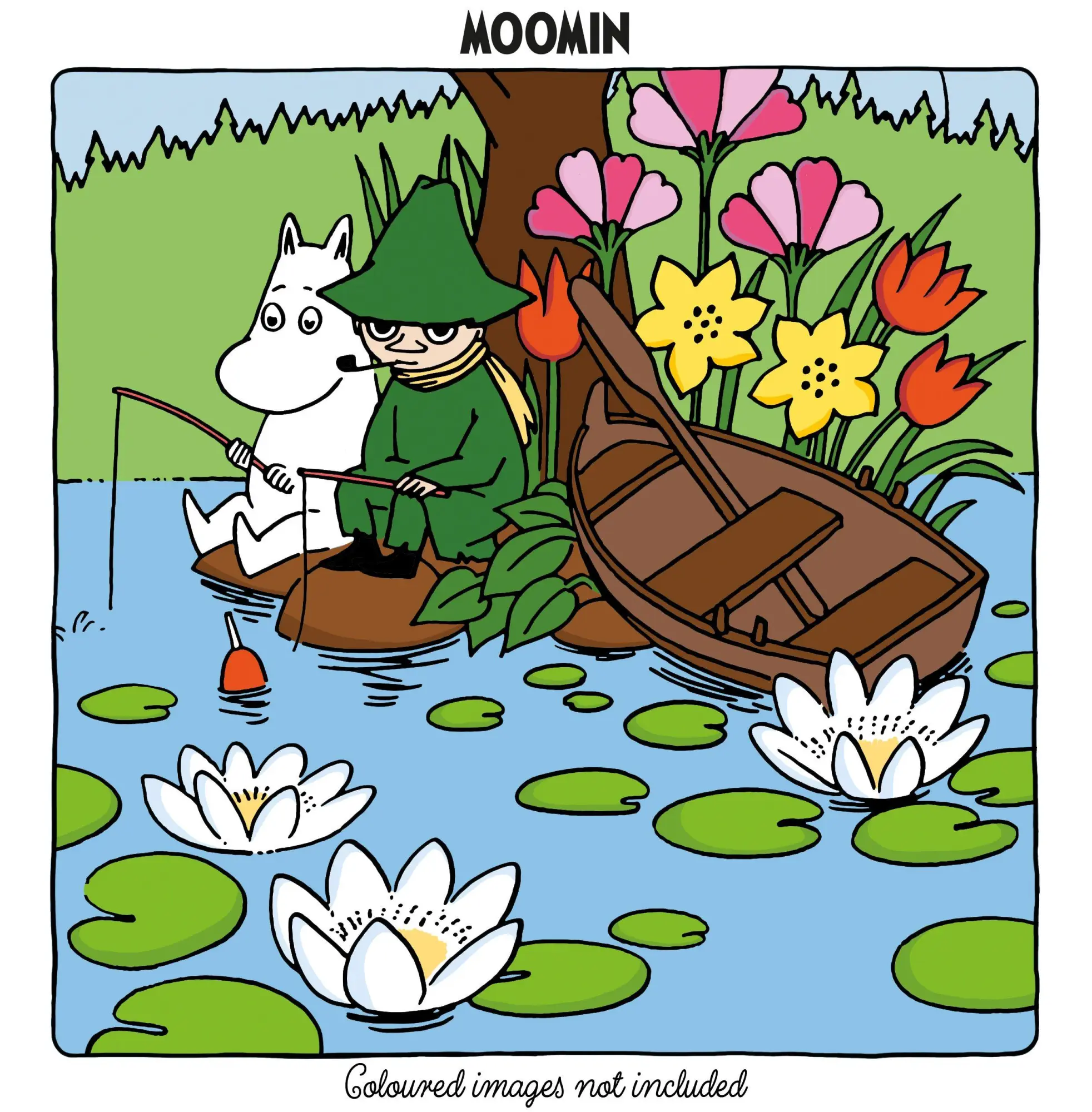 Bild: 9781035084784 | Moomin Moments | A Cute and Cosy Colouring Book for All Ages | Books
