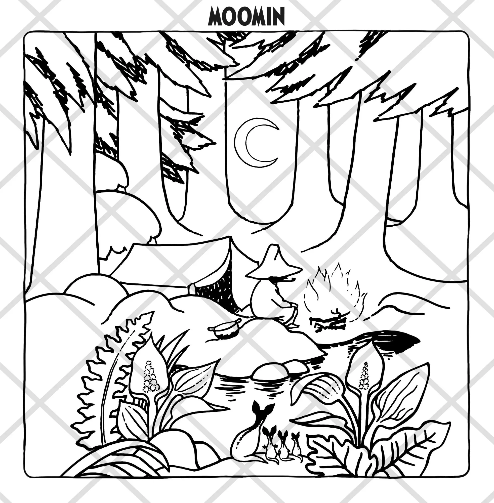 Bild: 9781035084784 | Moomin Moments | A Cute and Cosy Colouring Book for All Ages | Books