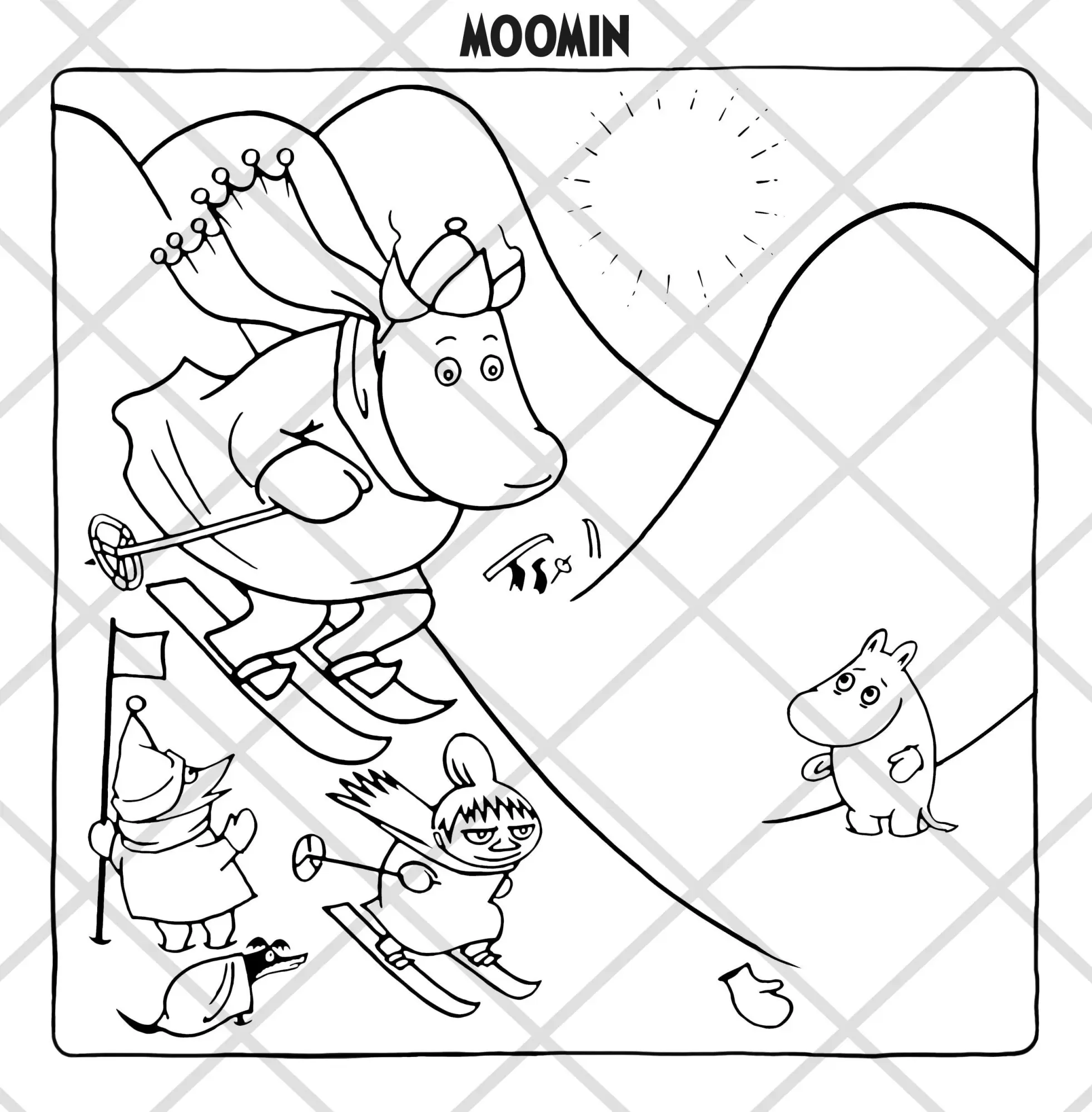 Bild: 9781035084784 | Moomin Moments | A Cute and Cosy Colouring Book for All Ages | Books