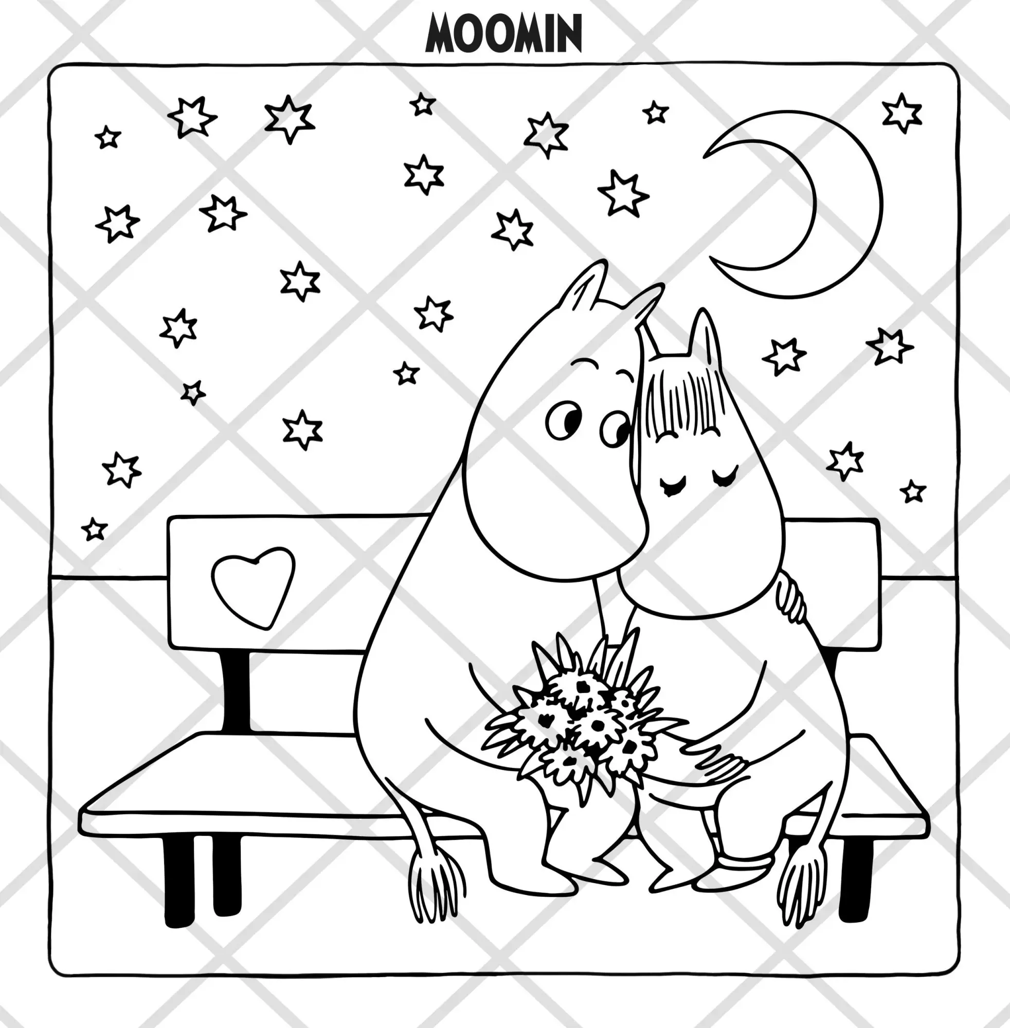 Bild: 9781035084784 | Moomin Moments | A Cute and Cosy Colouring Book for All Ages | Books