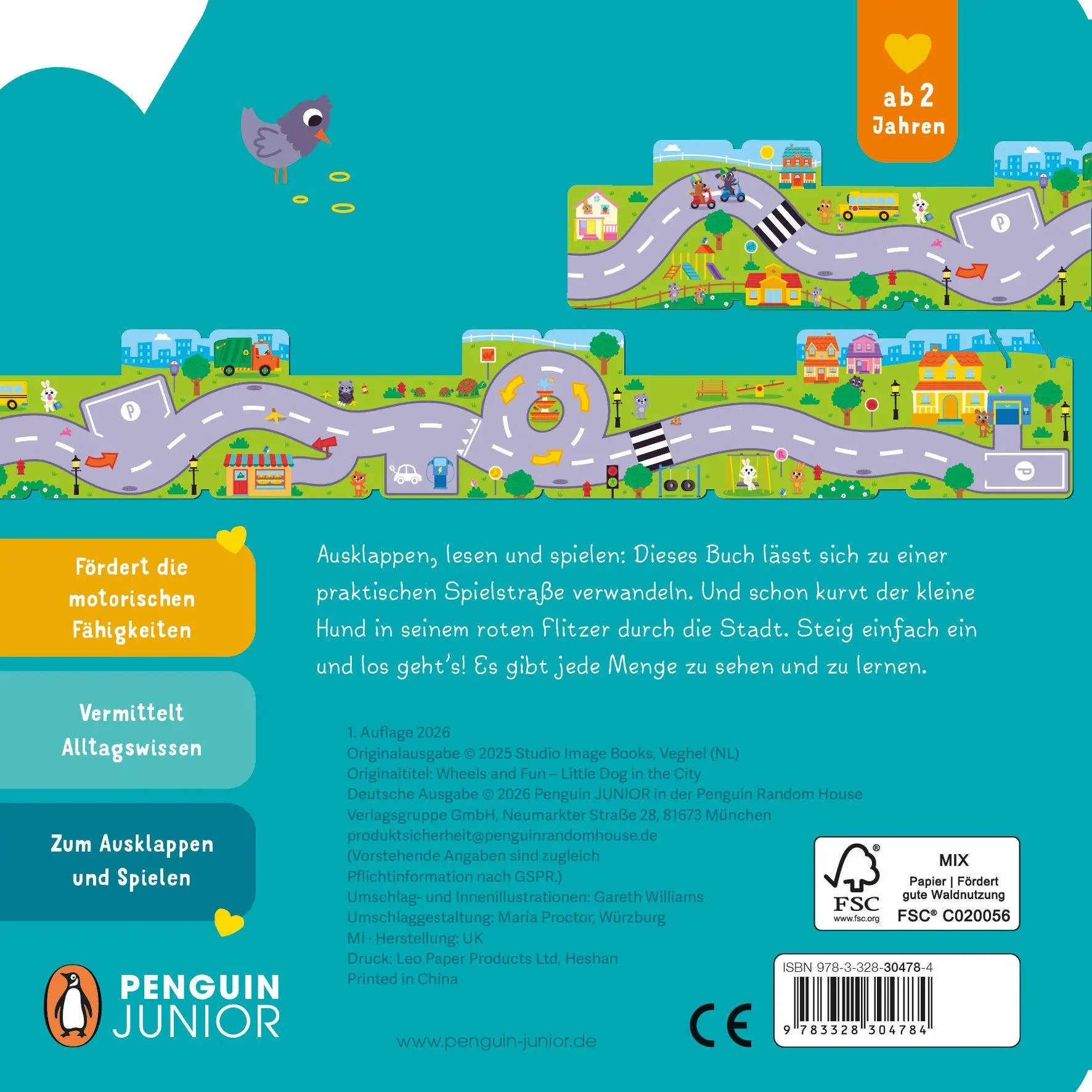 Bild: 9783328304784 | Mein erstes Spielstraßen-Buch - Mit dem Auto durch die Stadt | Buch