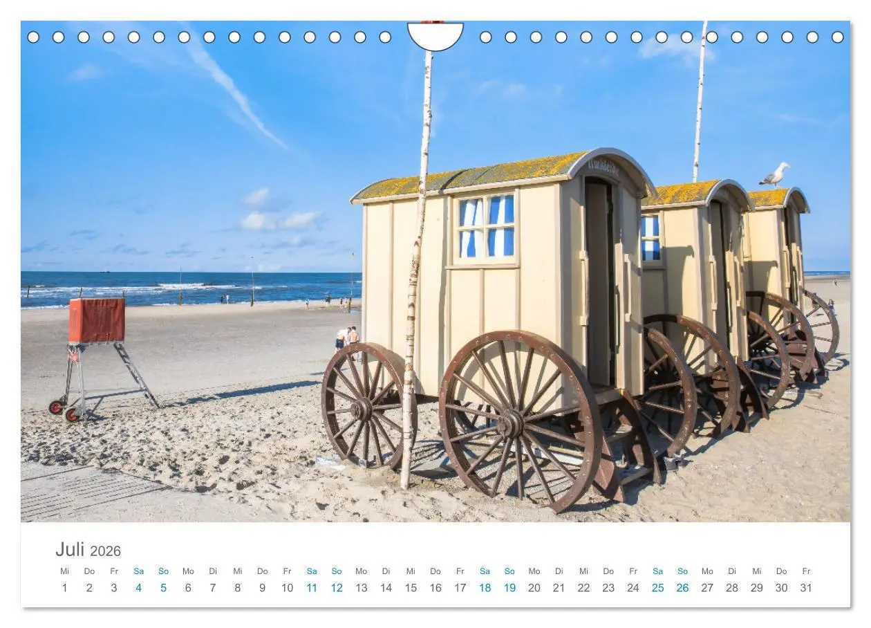 Bild: 9783457314784 | Norderney Sehnsuchtskalender (Wandkalender 2026 DIN A4 quer),...