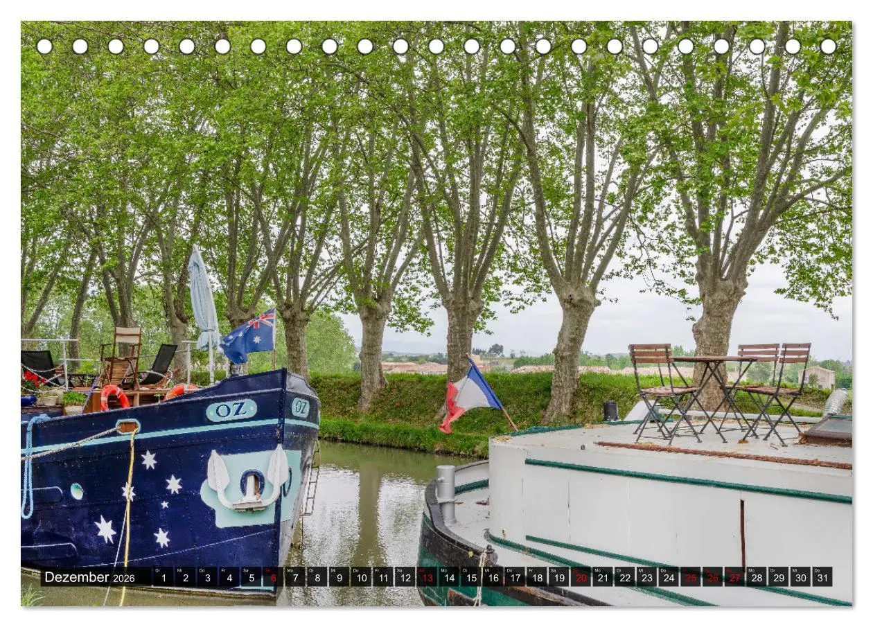 Bild: 9783457484784 | Der Königliche Kanal. Die Wasserstraße im Languedoc (Tischkalender...