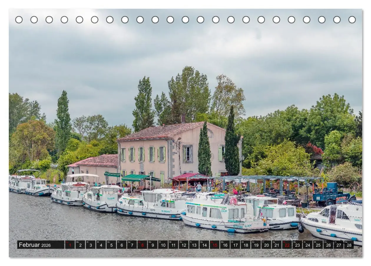 Bild: 9783457484784 | Der Königliche Kanal. Die Wasserstraße im Languedoc (Tischkalender...