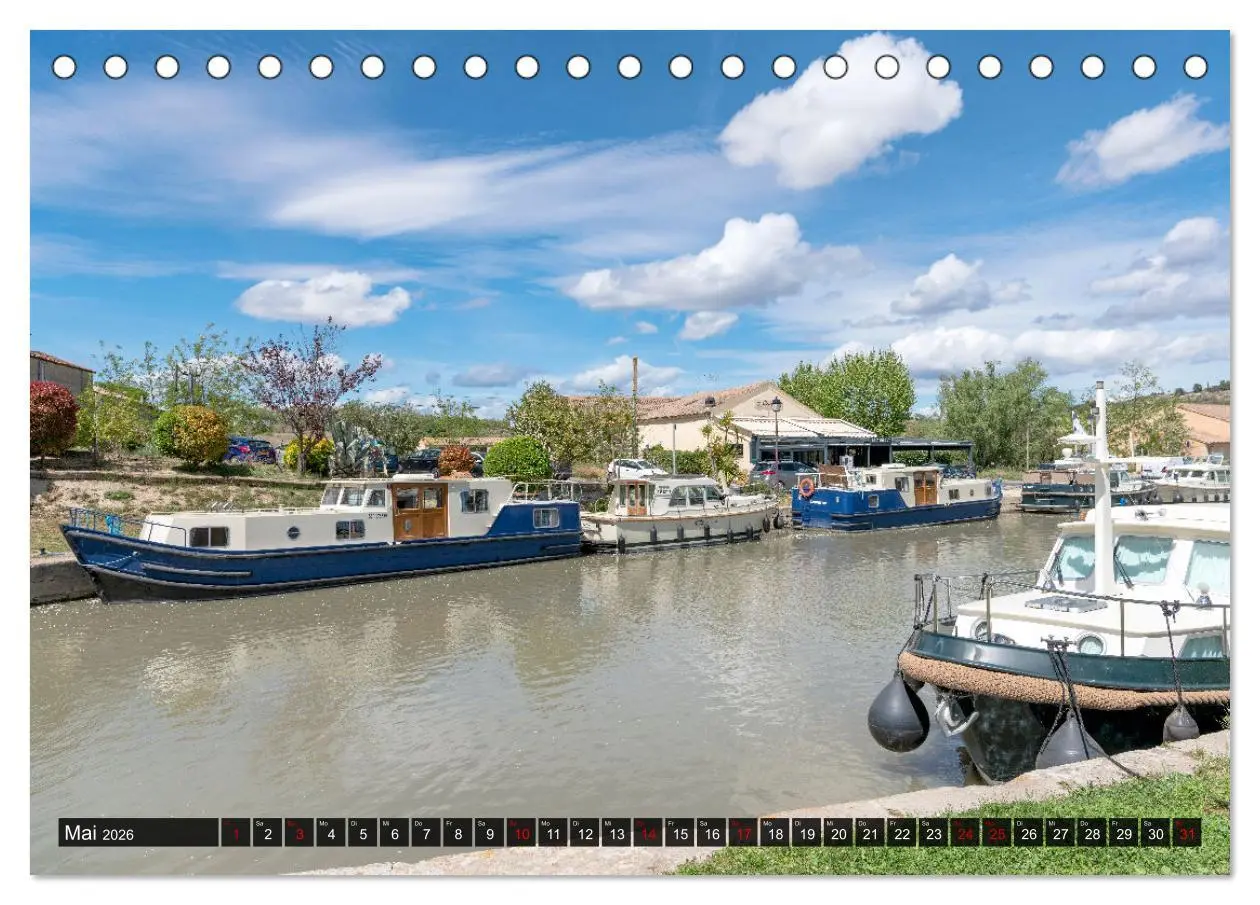 Bild: 9783457484784 | Der Königliche Kanal. Die Wasserstraße im Languedoc (Tischkalender...