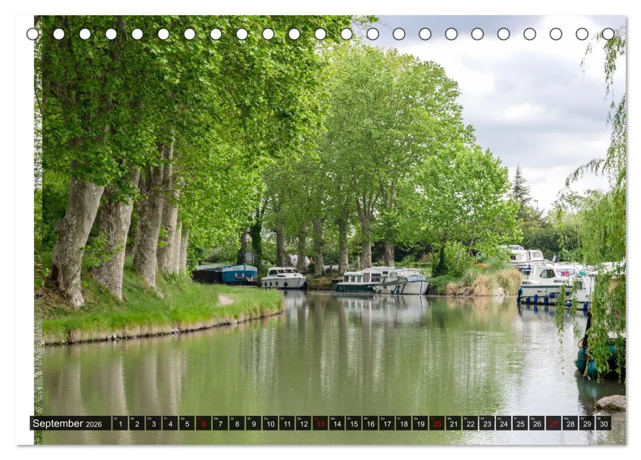 Bild: 9783457484784 | Der Königliche Kanal. Die Wasserstraße im Languedoc (Tischkalender...
