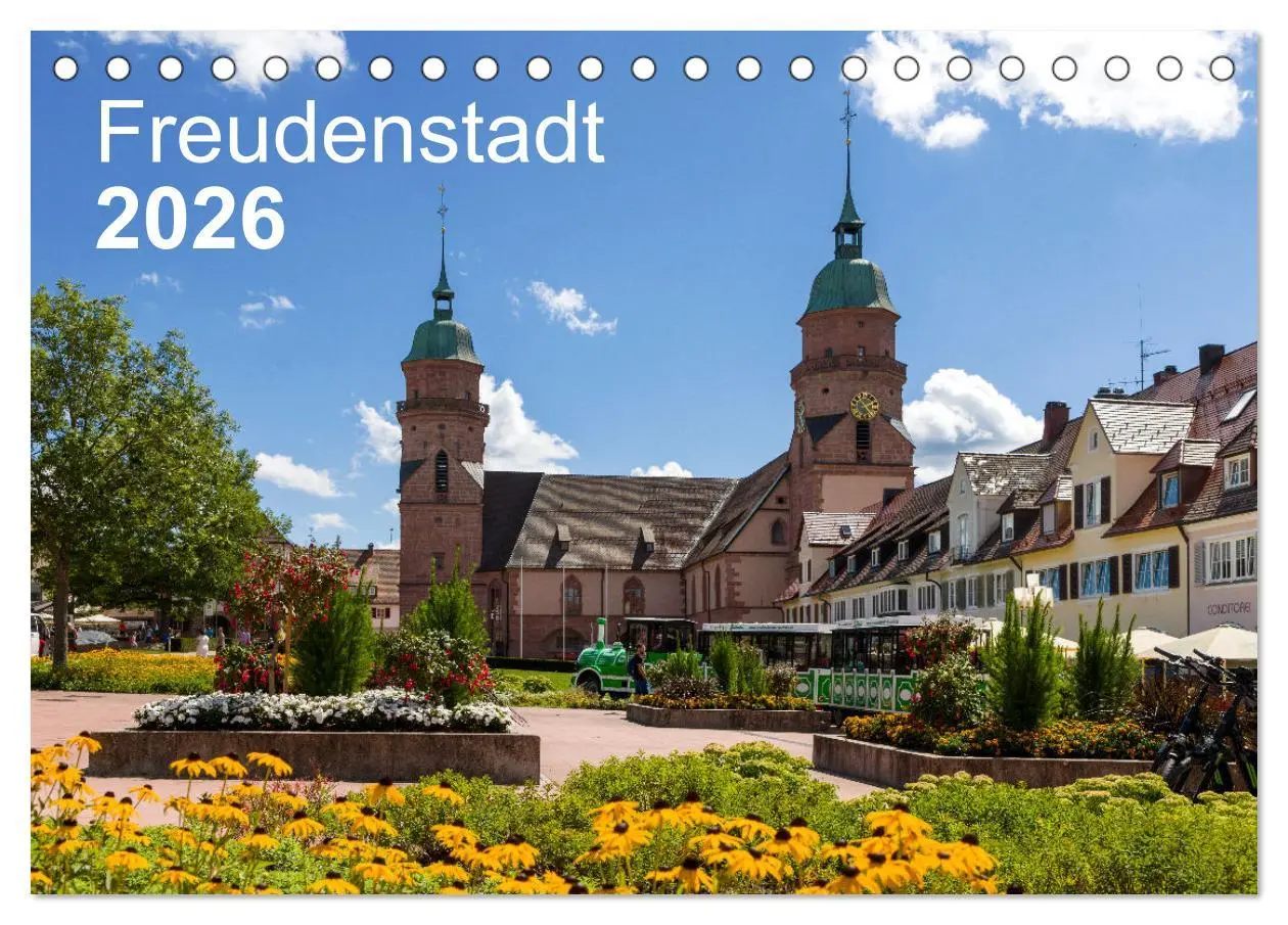 Cover: 9783457624784 | Freudenstadt 2026 (Tischkalender 2026 DIN A5 quer), CALVENDO...