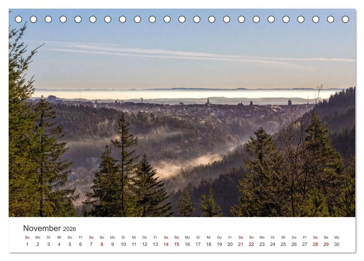 Bild: 9783457624784 | Freudenstadt 2026 (Tischkalender 2026 DIN A5 quer), CALVENDO...
