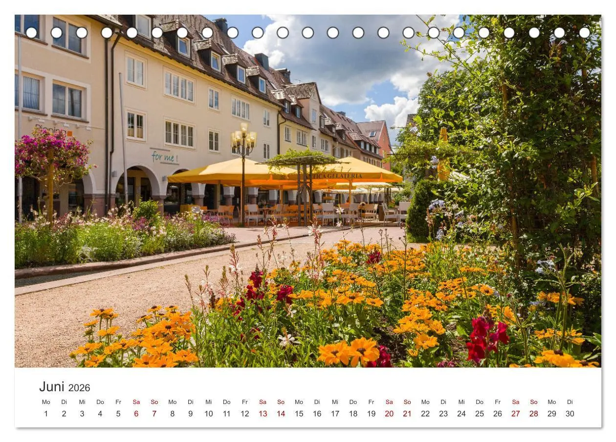 Bild: 9783457624784 | Freudenstadt 2026 (Tischkalender 2026 DIN A5 quer), CALVENDO...