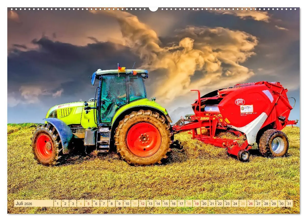 Bild: 9783457864784 | Landwirtschaft - Hightech und Handarbeit (Wandkalender 2026 DIN A2...