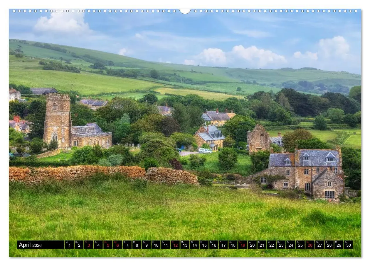 Bild: 9783516194784 | Südwestengland - Dorset &amp; Devon (Wandkalender 2026 DIN A2 quer),...