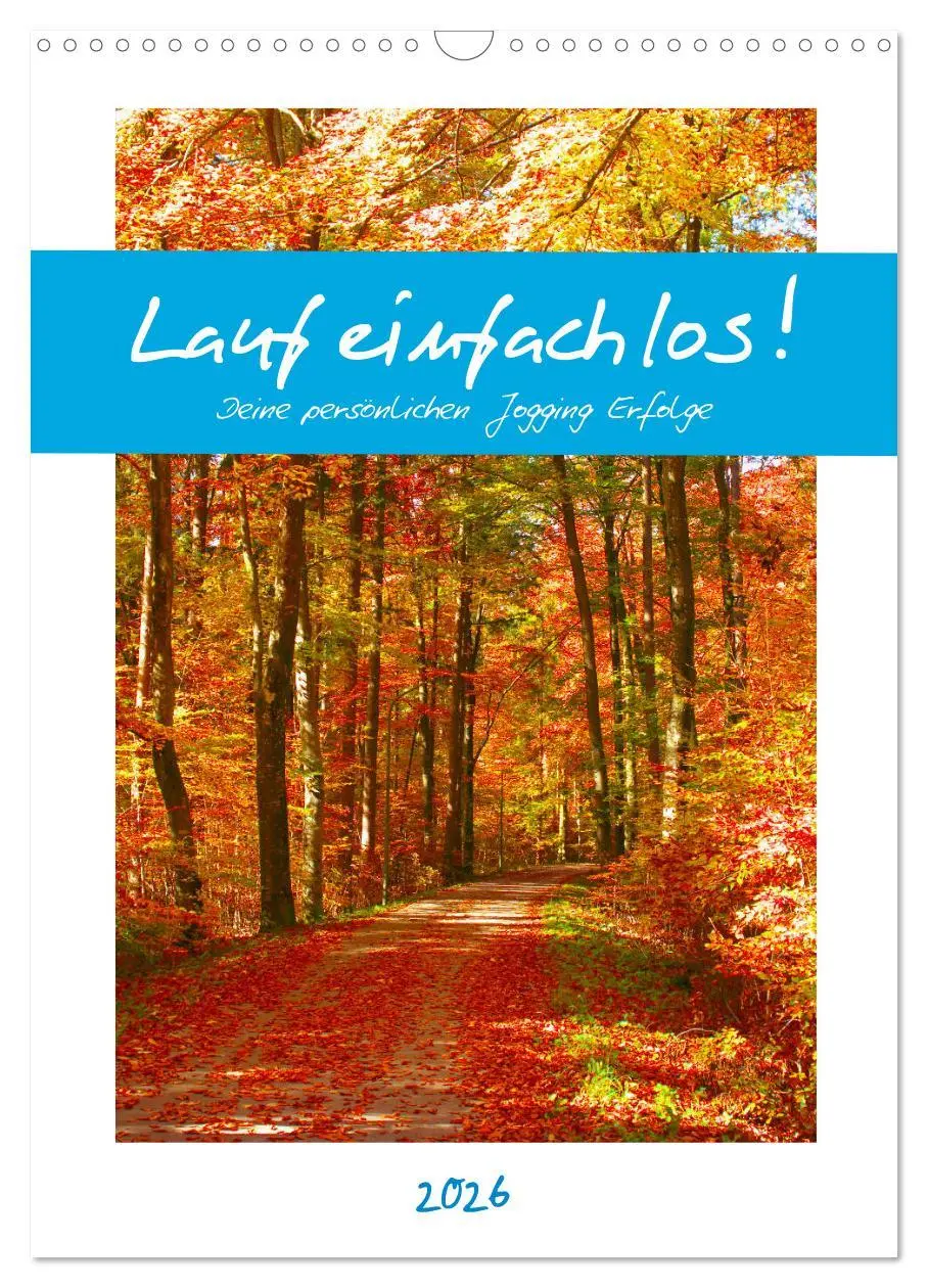 Cover: 9783516404784 | Lauf einfach los! Deine persönlichen Jogging Erfolge (Wandkalender...