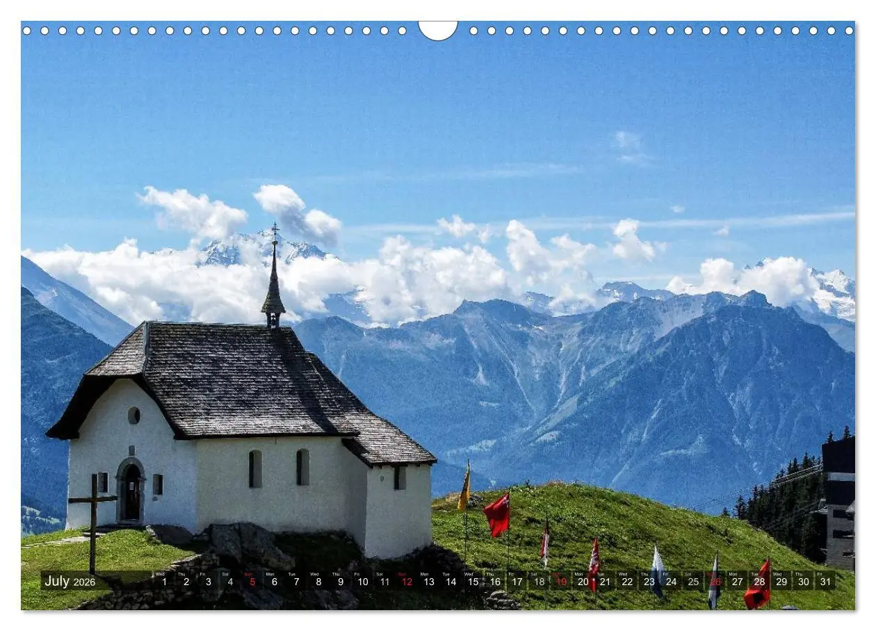 Bild: 9783516574784 | Valais Swiss Beauty (Wall Calendar 2026 DIN A3 landscape), CALVENDO...