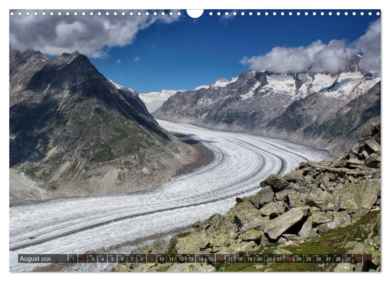 Bild: 9783516574784 | Valais Swiss Beauty (Wall Calendar 2026 DIN A3 landscape), CALVENDO...