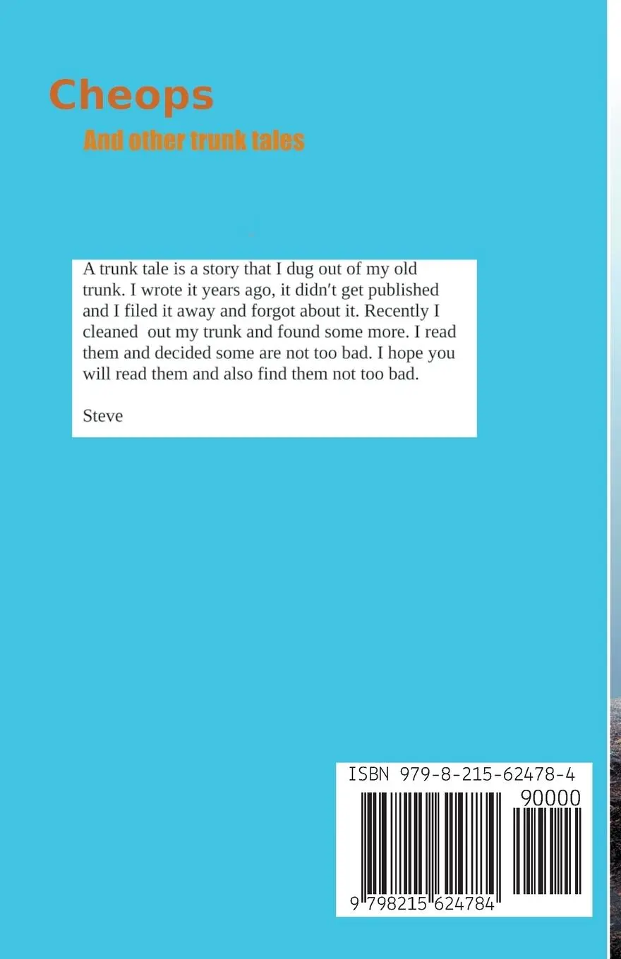 Rückseite: 9798215624784 | Cheops and Other Trunk Tales | Steve Bartholomew | Taschenbuch | 2023