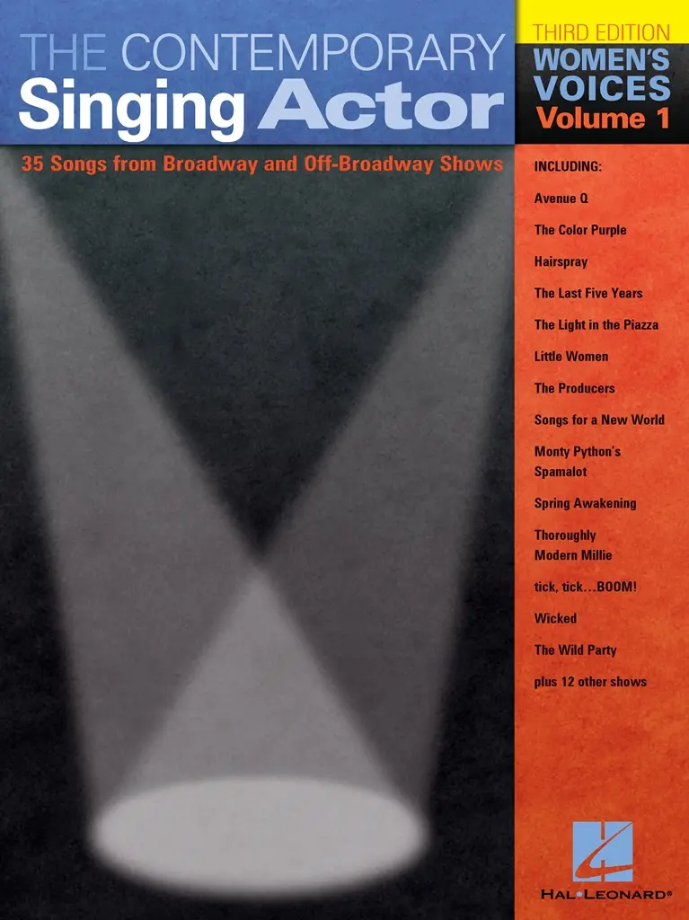 Cover: 73999184884 | The Contemporary Singing Actor | Women's Voices Volume 1 Third Edition