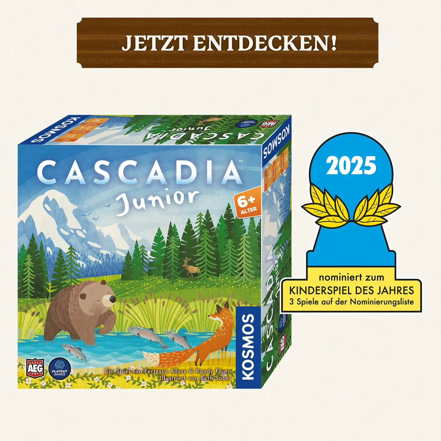 Bild: 4002051684884 | Cascadia Junior | Spiel | Fertessa Allyse Randy Flynn | Spiel | 684884