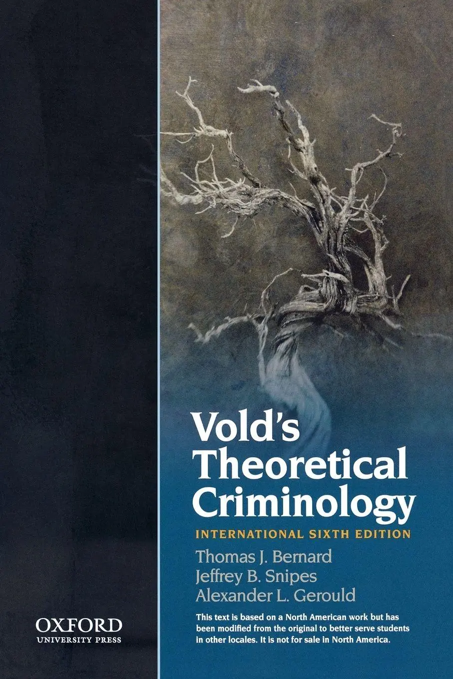 Cover: 9780199764884 | Vold's Theoretical Criminology | Thomas J. Bernard | Taschenbuch