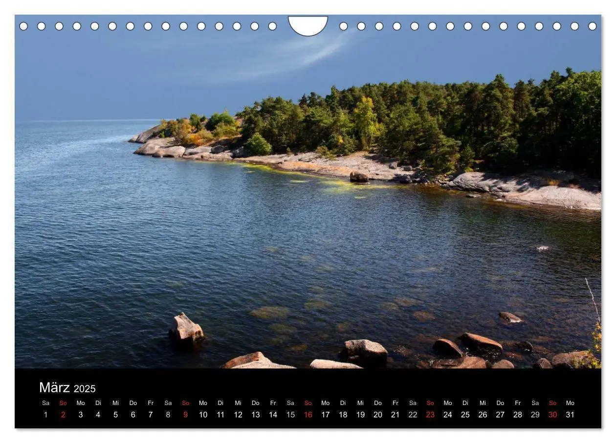 Bild: 9783435764884 | Südschwedens Schärenküste (Wandkalender 2025 DIN A4 quer), CALVENDO...