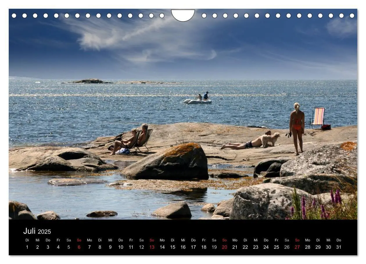 Bild: 9783435764884 | Südschwedens Schärenküste (Wandkalender 2025 DIN A4 quer), CALVENDO...