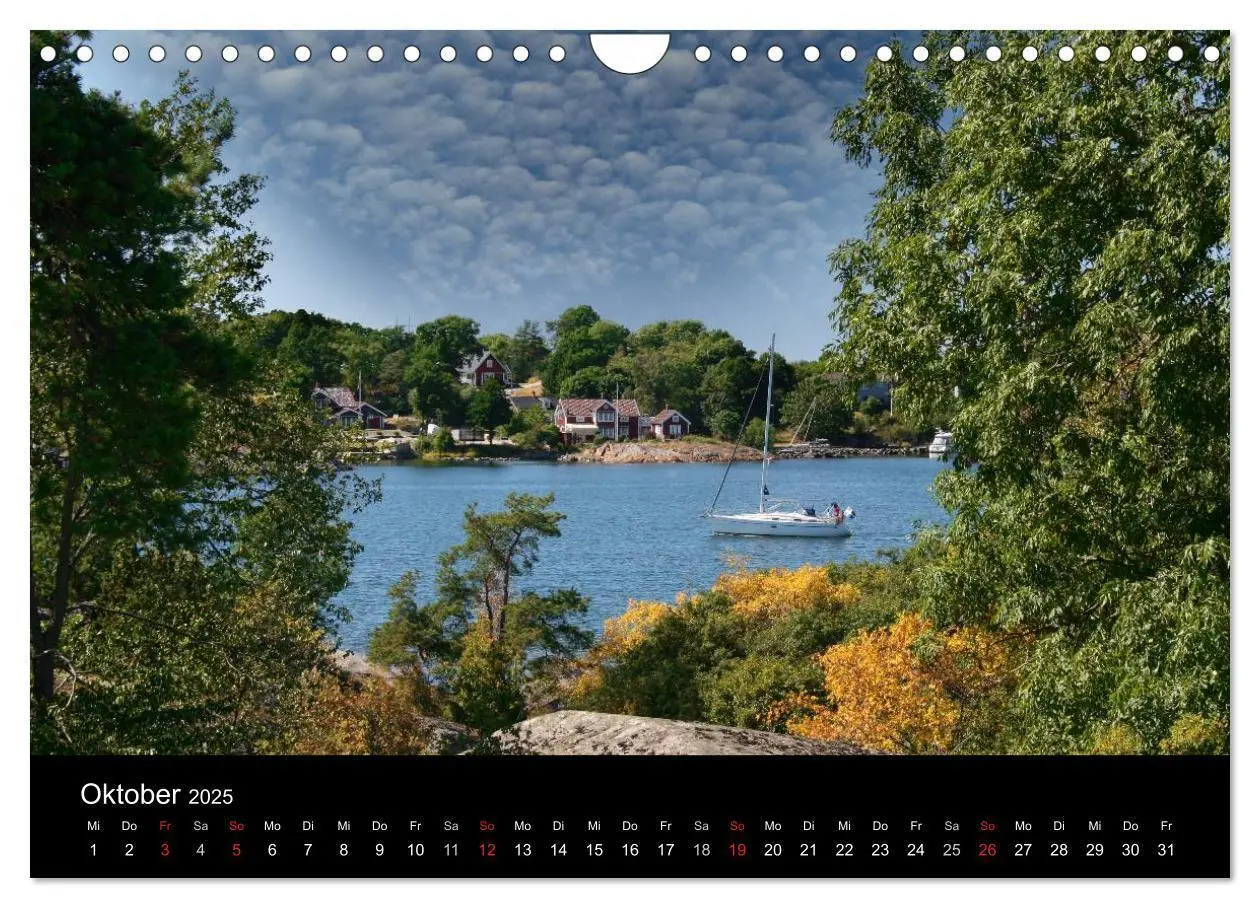 Bild: 9783435764884 | Südschwedens Schärenküste (Wandkalender 2025 DIN A4 quer), CALVENDO...