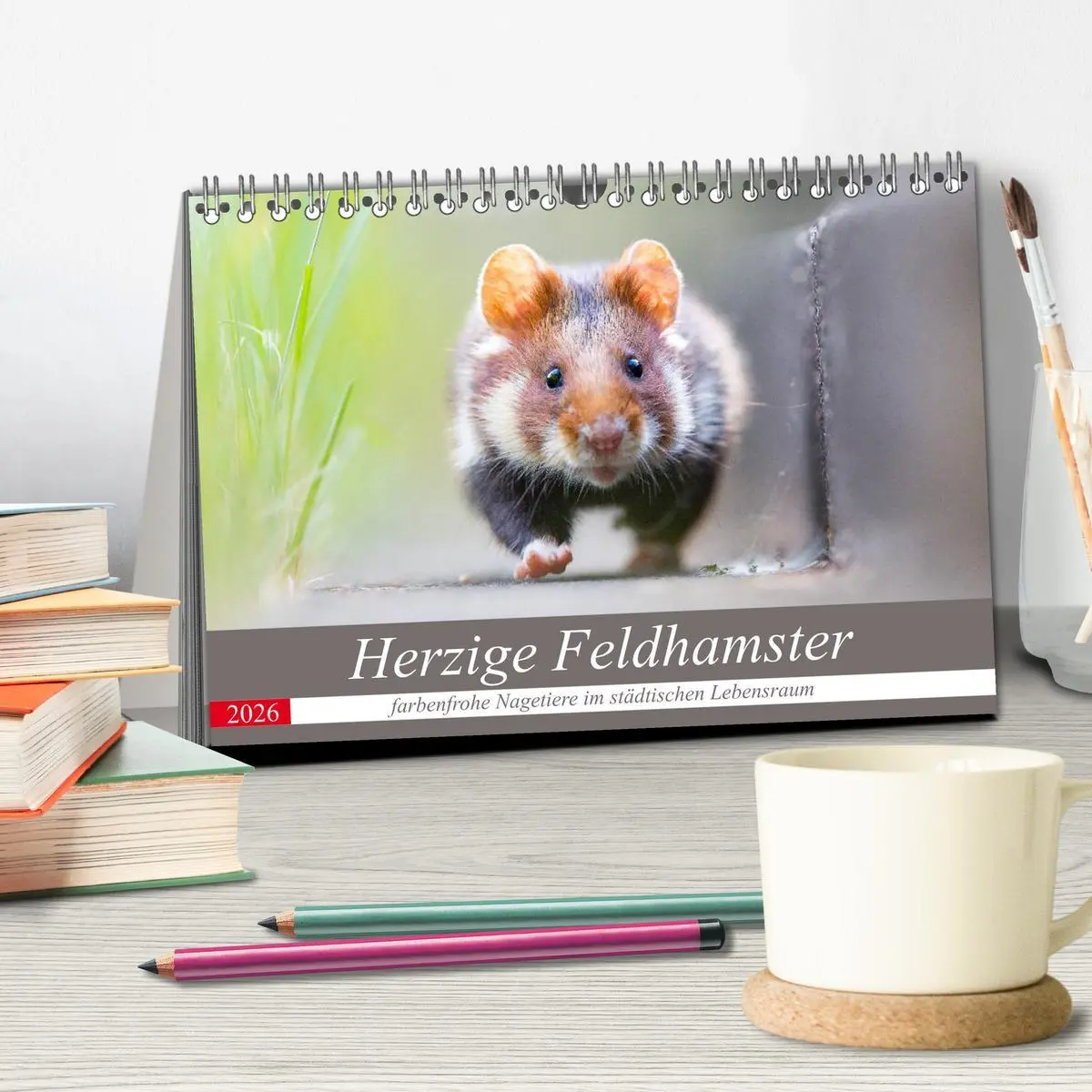 Bild: 9783457784884 | Herzige Feldhamster - farbenfrohe Nagetiere im städtischen...